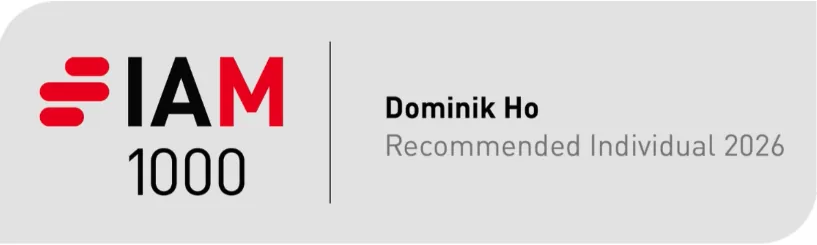 IAM Patent 1000: Dominik Ho, Recommended Individual 2026